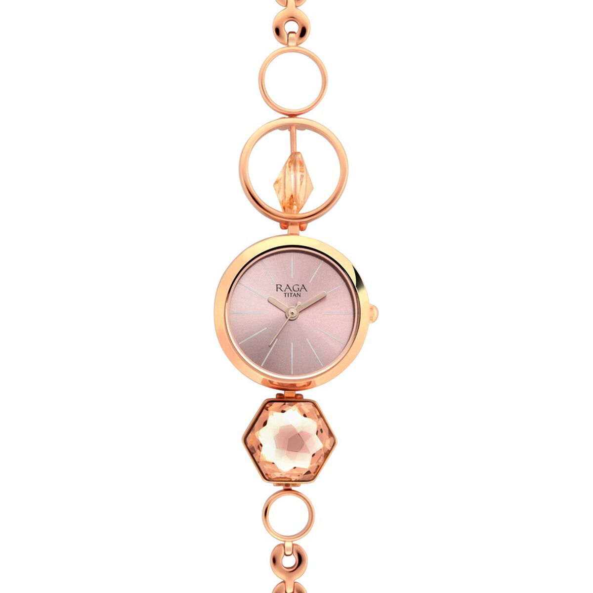 Raga Women's Grace Watch: Mother of Pearl Dial & Ornate Bracelet 4