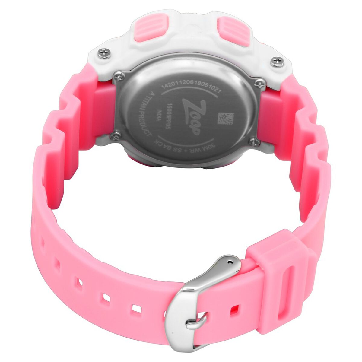 Zoop Digital Watch with Digital Dial & Pink Strap for Girls Kids, from House of Titan 4