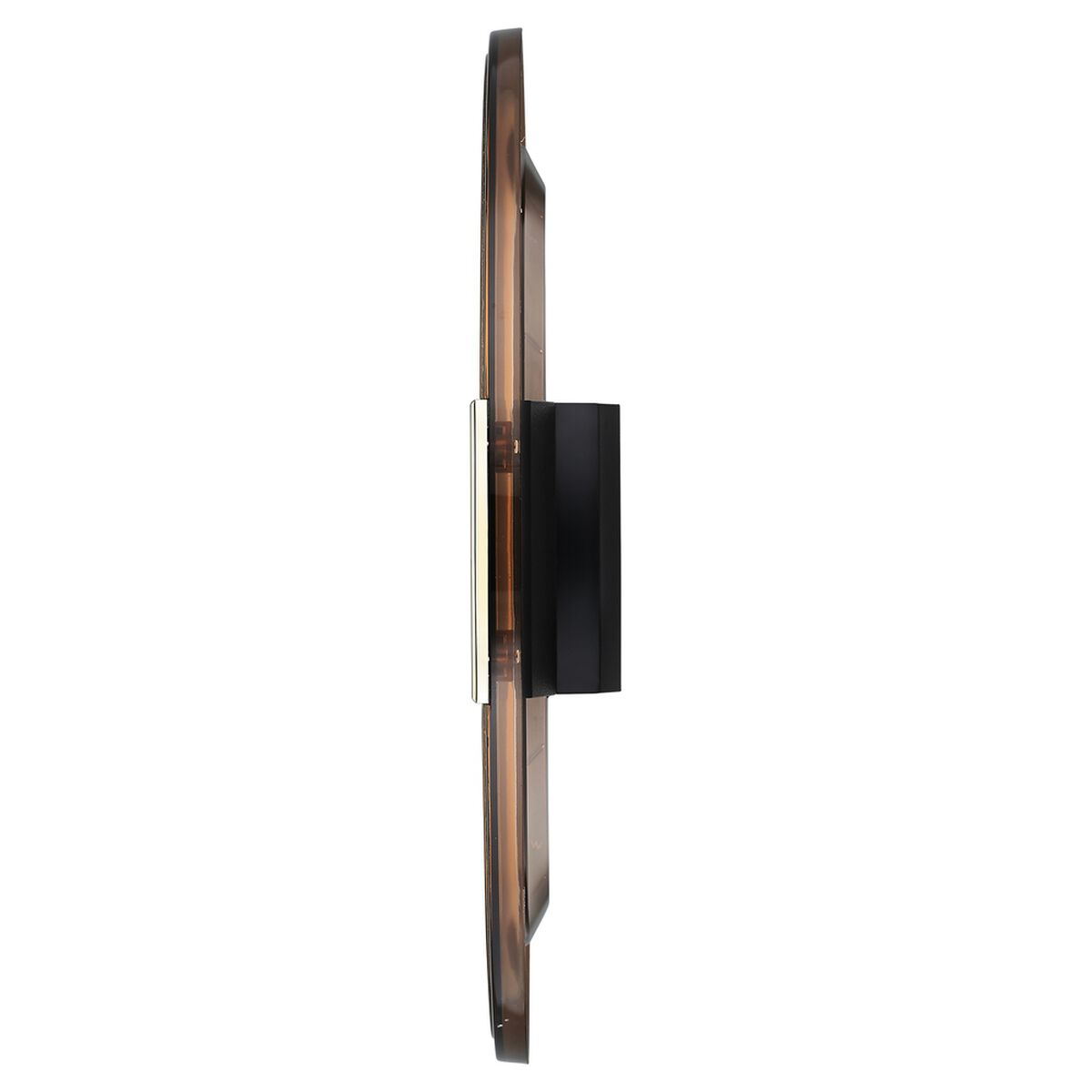 Titan Contemporary Multicoloured Wall Clock with a partly Semi-transparent Dial 33.80 x 33.80 cm - Medium Size 4