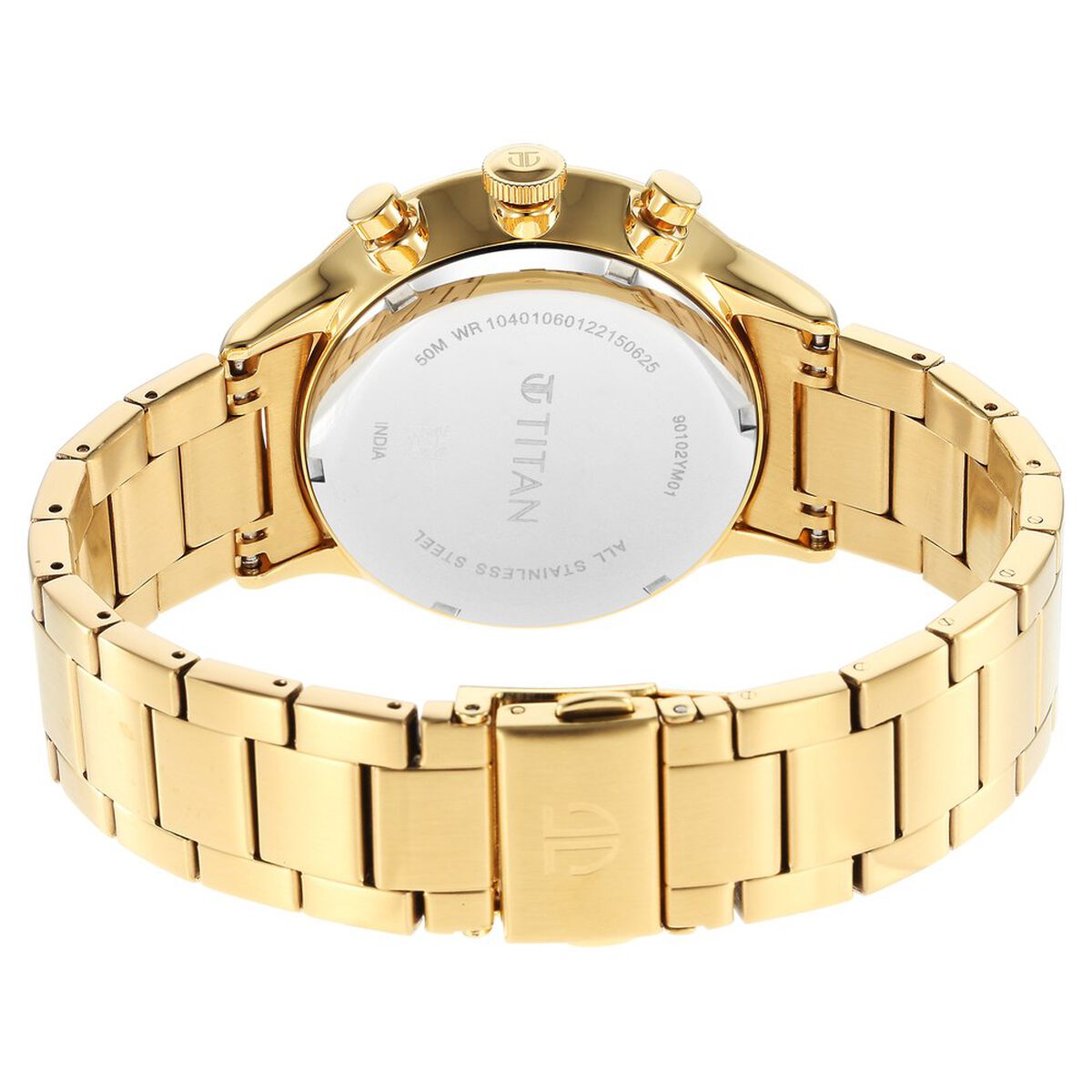 Titan Urban Magic Silver Dial Quartz Multifunction Stainless Steel Strap watch for Men 5