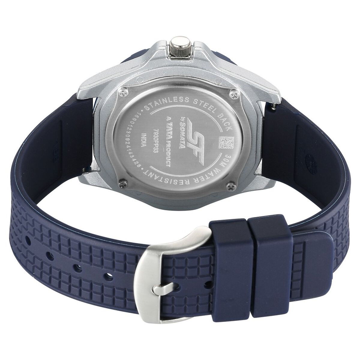 SF Sporty Analogs Quartz Analog Blue Dial Blue Plastic Strap Watch For Men 4