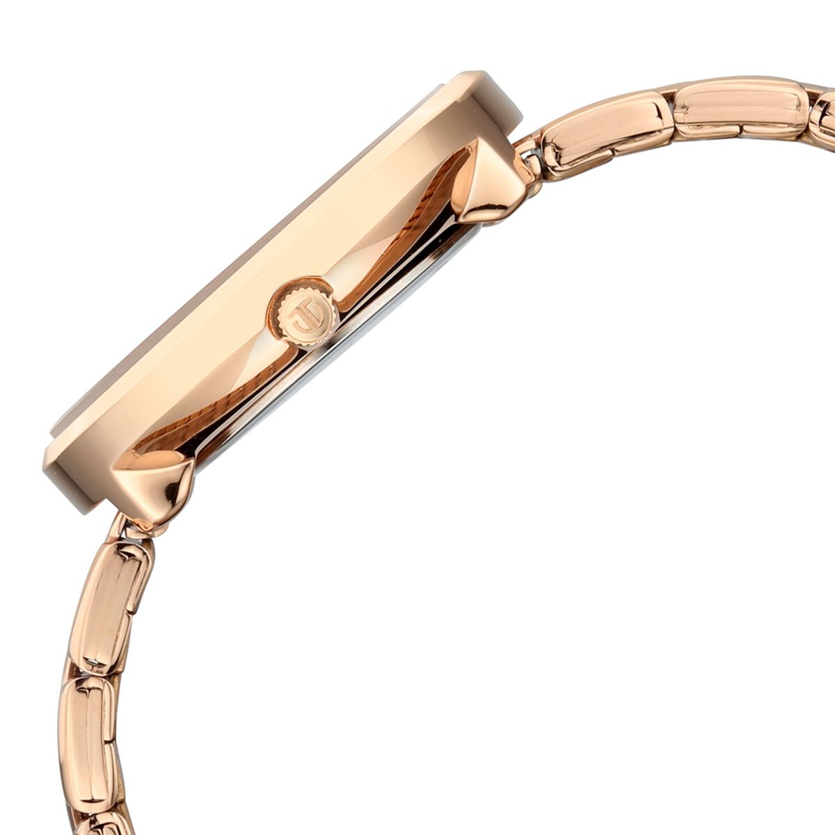 Titan Neo Quartz Analog Purple Dial Rose Gold Metal Strap Watch For Women 5