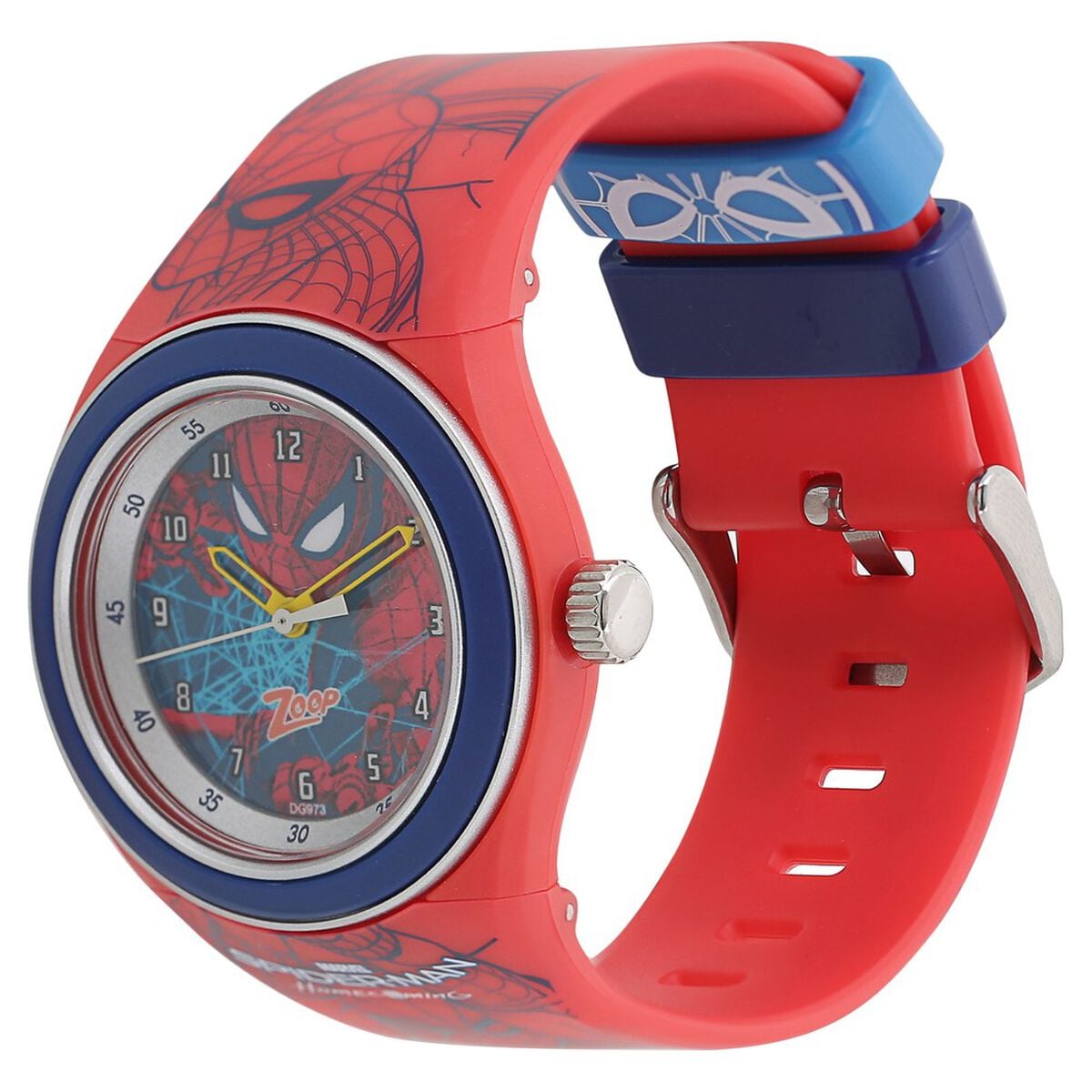 Zoop Marvel Spiderman Analog Watch with Red Dial & Red Strap for Boys Kids, from House of Titan 2