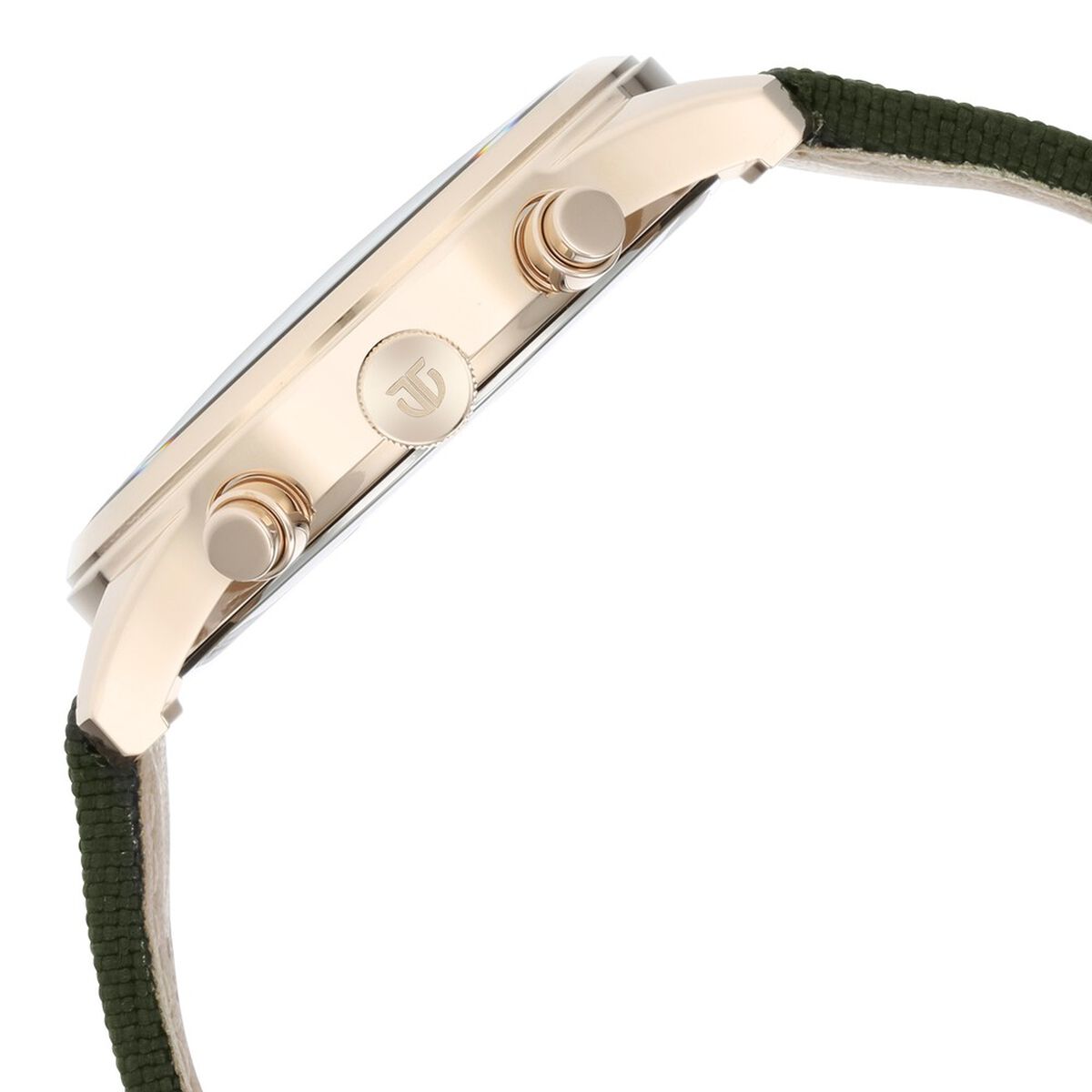 Titan Neo Splash Green Dial Quartz Analog with Date Fabric Strap watch for Men 4
