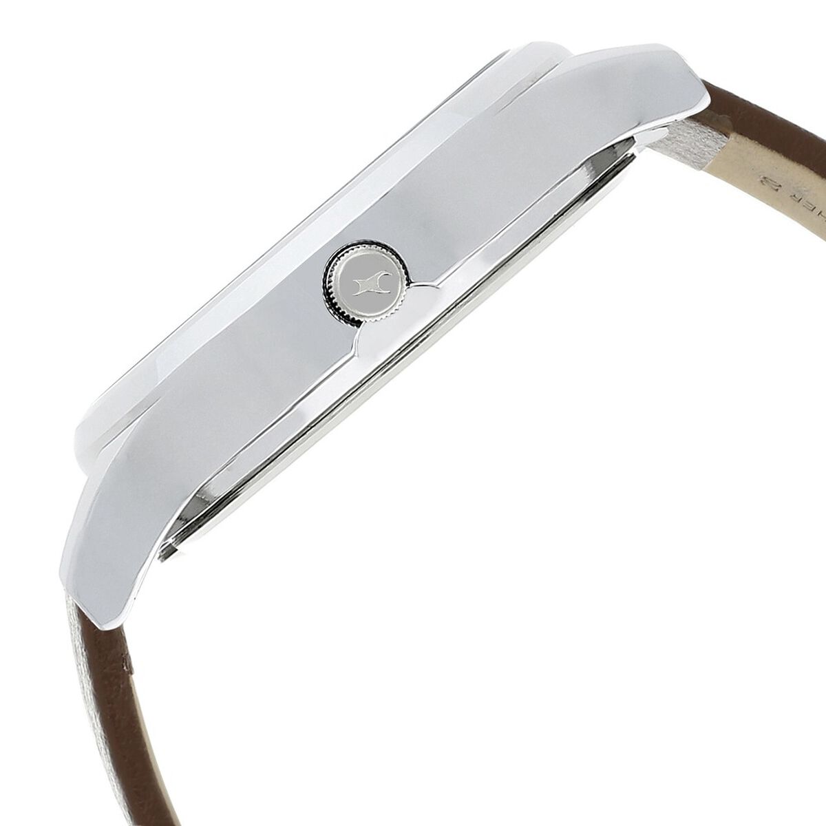 Fastrack Bold Quartz Analog White Dial Leather Strap Watch for Guys 4