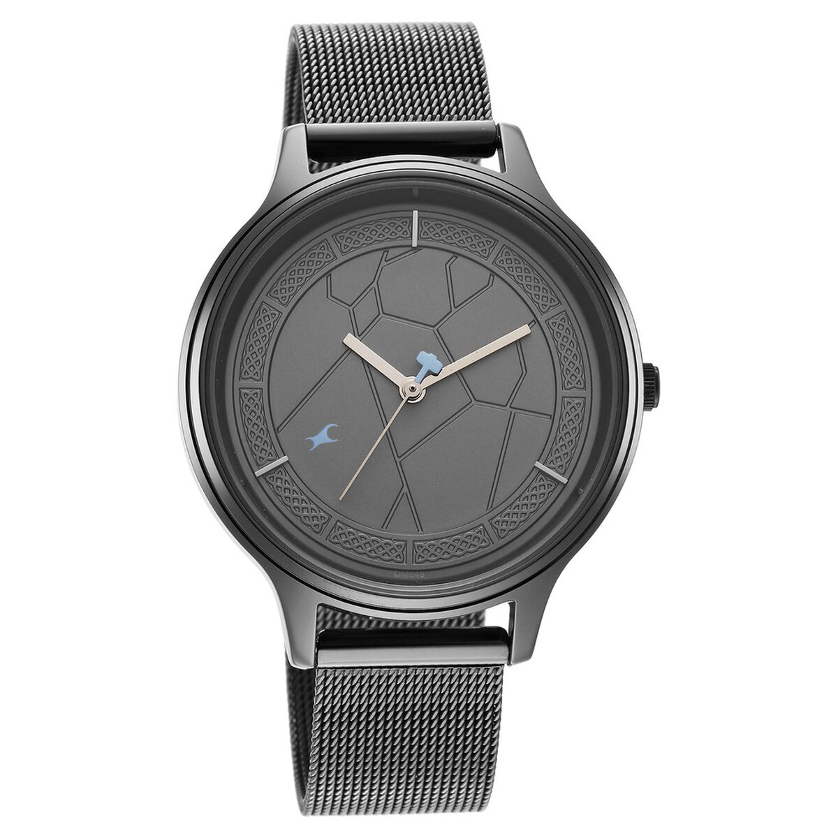 Fastrack Thor Quartz Analog Grey Dial Stainless Steel Strap Watch for Girls 2