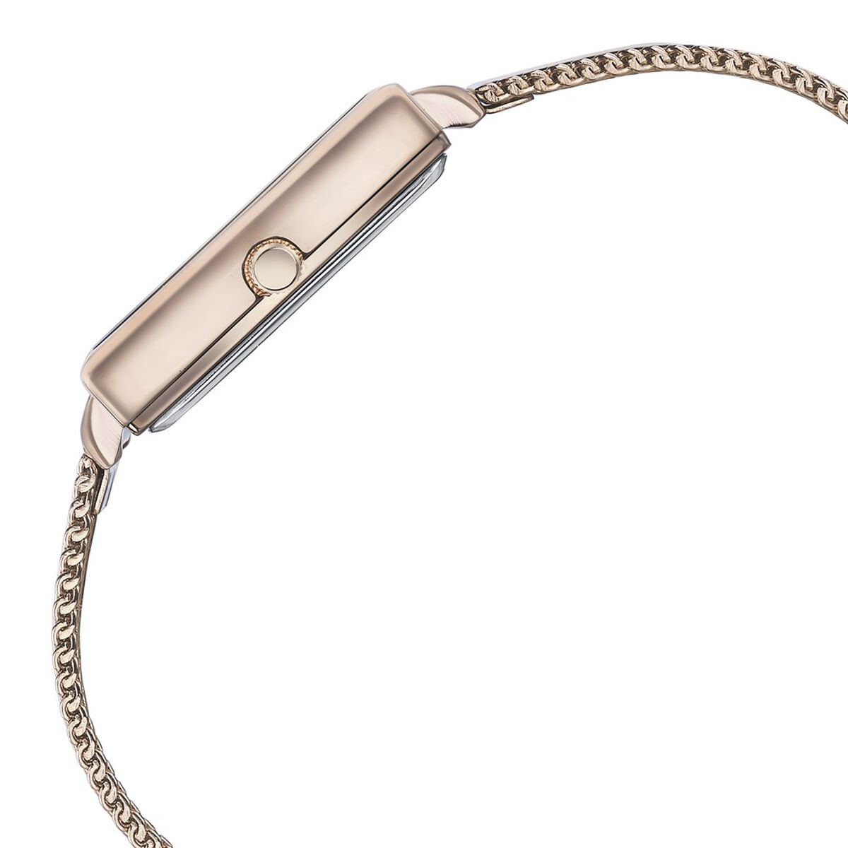 Sonata Poze Quartz Analog Pink Mother Of Pearl Dial Rose Gold Color Stainless Steel Strap Watch For Women 5