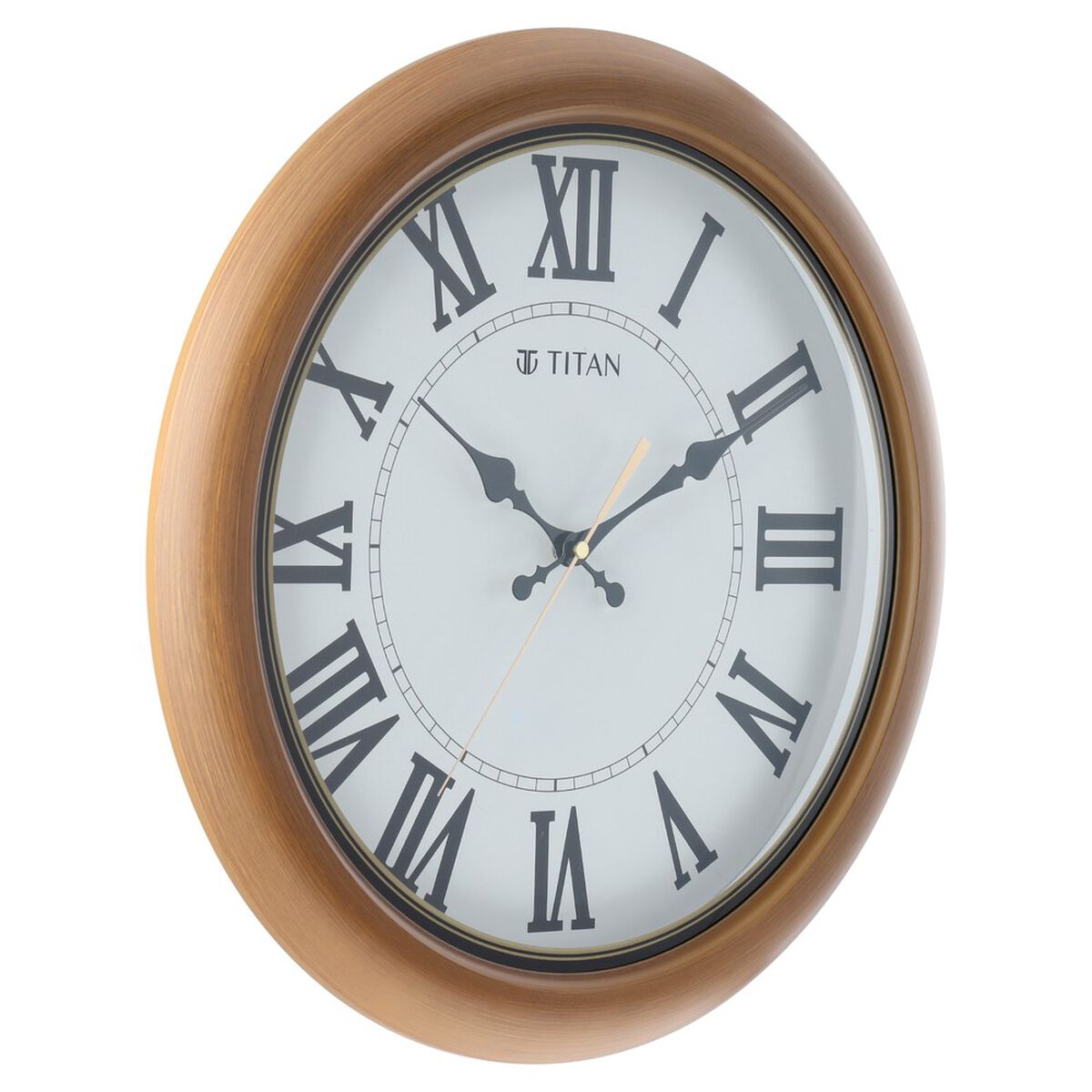 Titan Classic White Wall Clock with Silent Sweep Technology - 42 cm x 42 cm (Large) 3