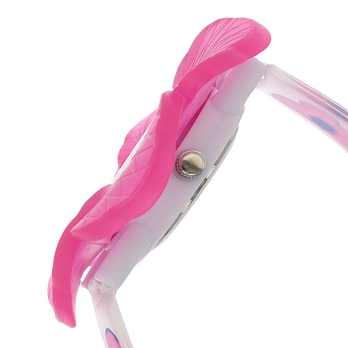 Zoop Analog Watch with Silver Dial & Multicoloured Strap for Girls Kids, from House of Titan 3
