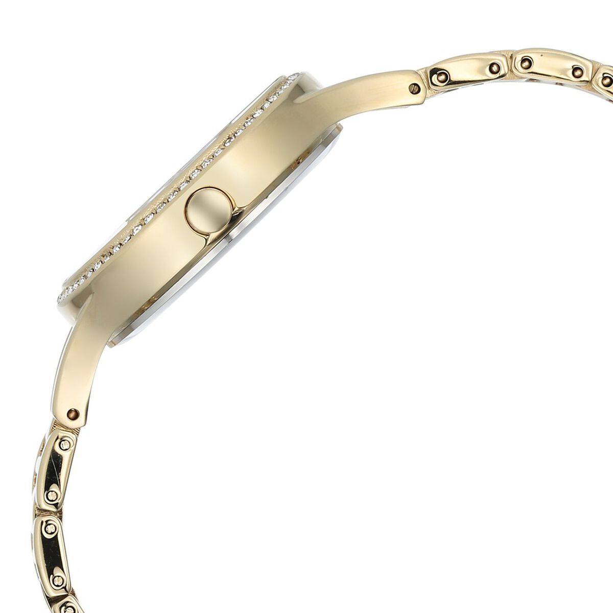 Titan Raga Showstopper Quartz Analog Mother Of Pearl Round Dial Golden Metal Strap Watch For Women 4