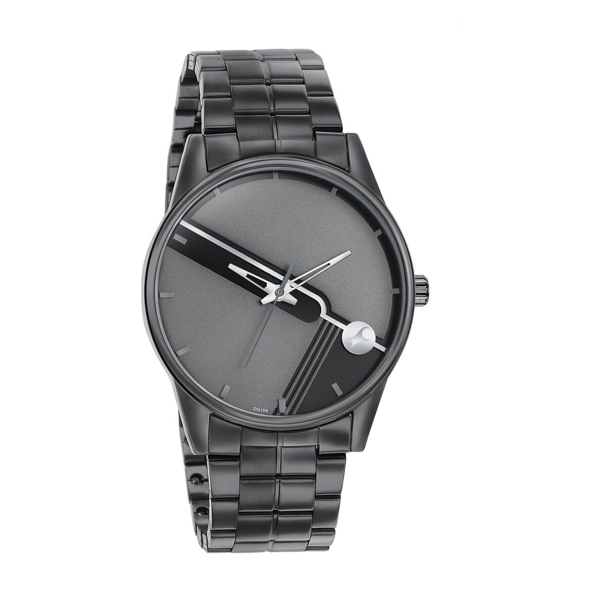 Fastrack Stunners Quartz Analog Grey Dial Stainless Steel Strap Watch for Guys 2