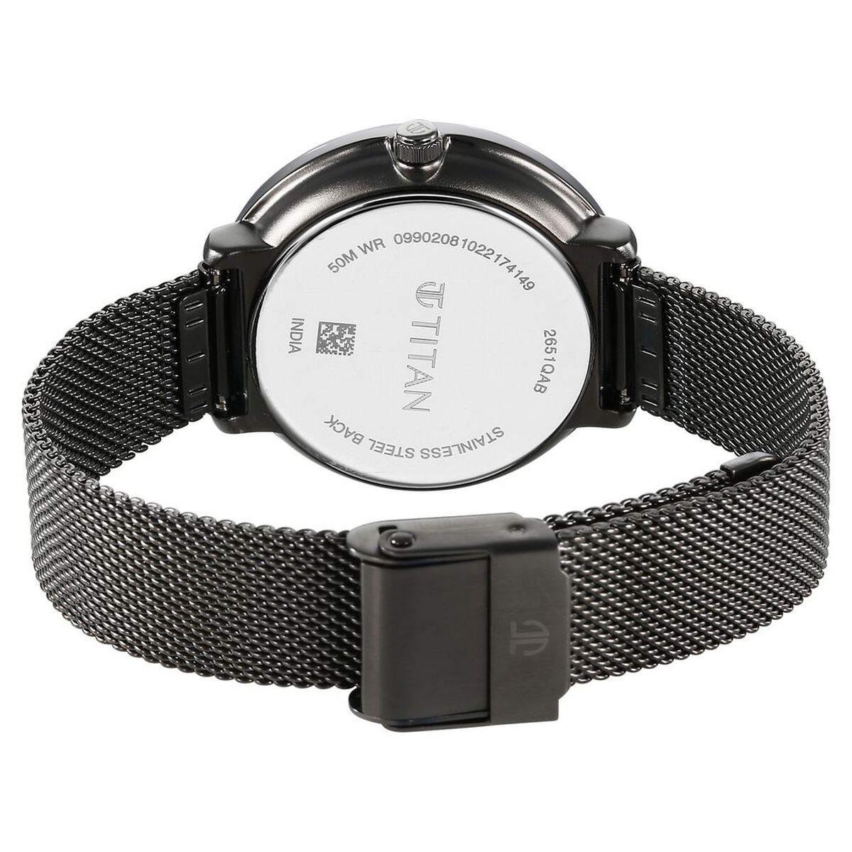 Titan Neo Grey Dial Analog Stainless Steel Strap watch for Women 5