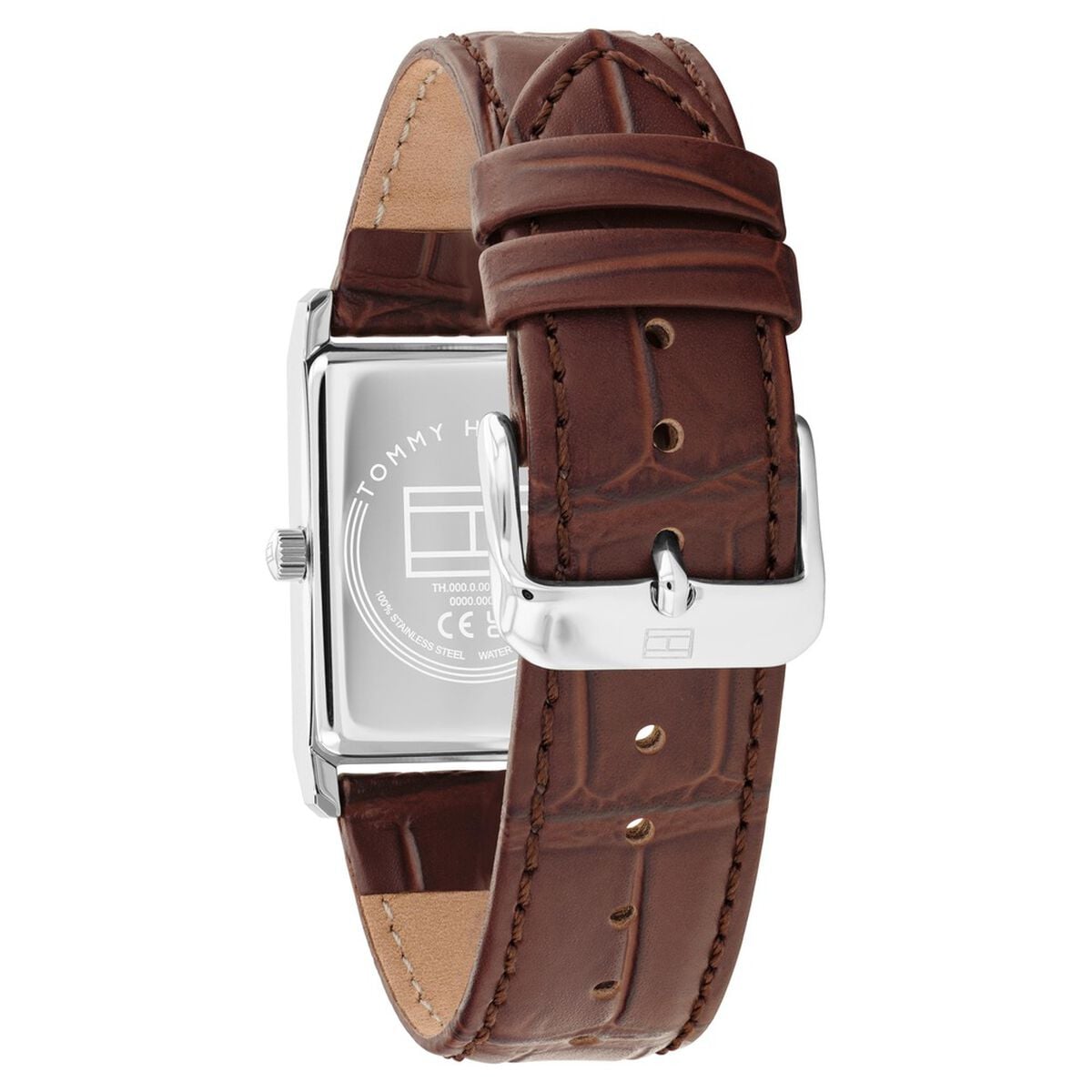 Tommy Hilfiger Quartz Analog Blue Dial Brown Leather Strap Watch For Men 3