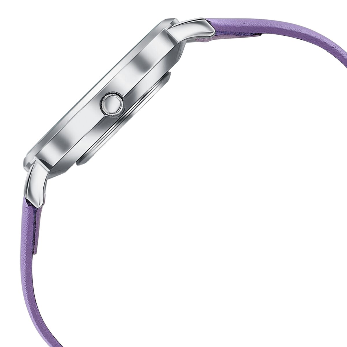 Sonata Pastel Play Quartz Analog Lavender Dial Leather Strap Watch For Women 4