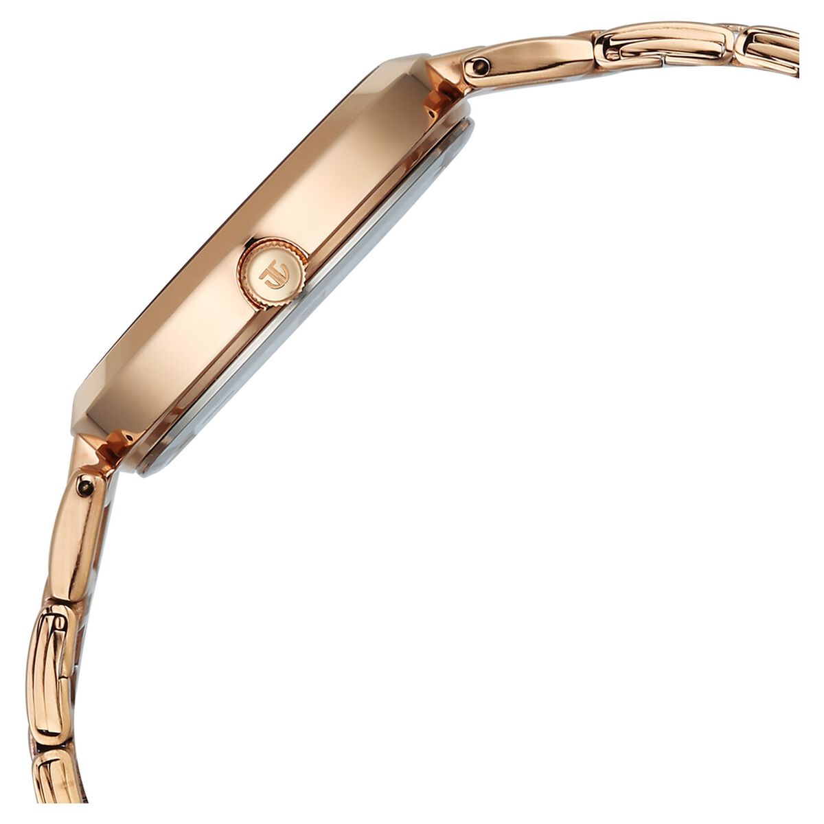 Titan Purple Superheads Quartz Analog Rose Gold Dial Rose Gold Stainless Steel Strap Watch For Women 5
