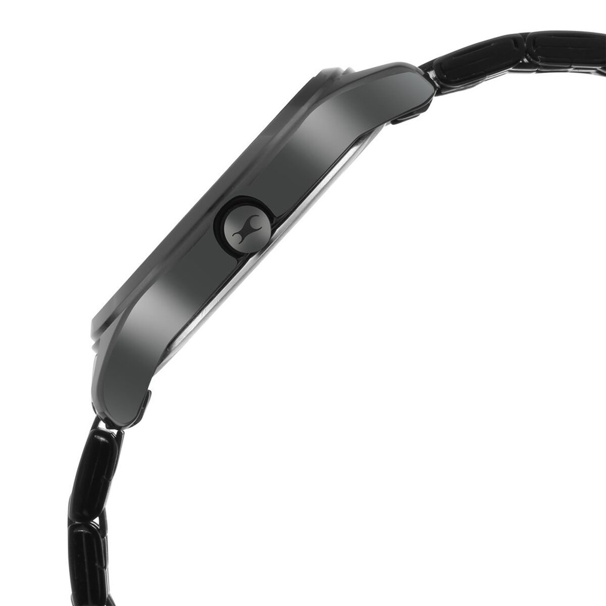 Fastrack Stunners Quartz Analog Black Dial Metal Strap Watch for Girls 5