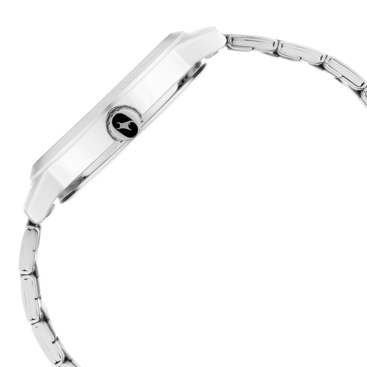Fastrack Tripster Quartz Analog with Date White Dial Stainless Steel Strap Watch for Guys 5