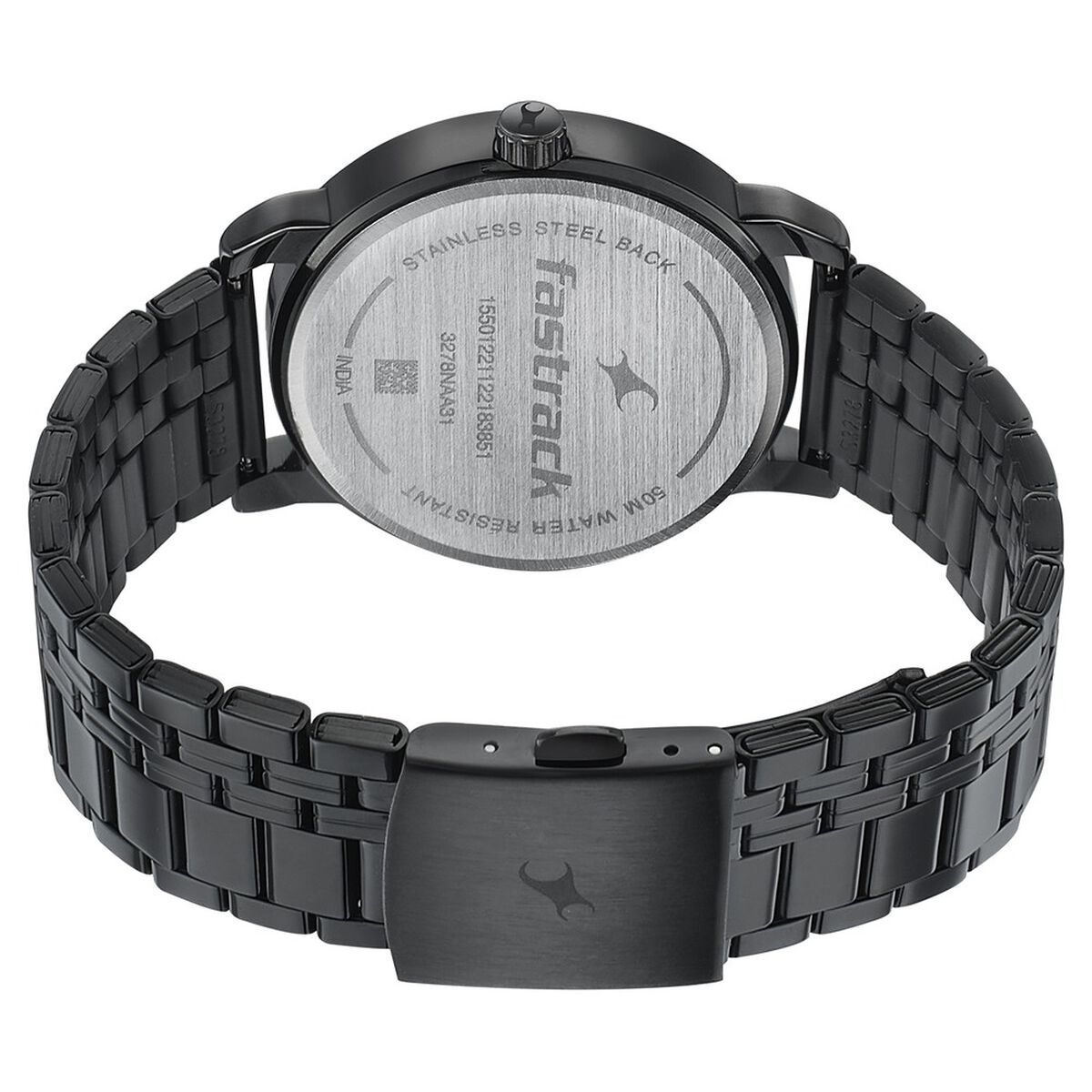 Fastrack Style Up Grey Dial Stainless Steel Strap Watch for Guys 5