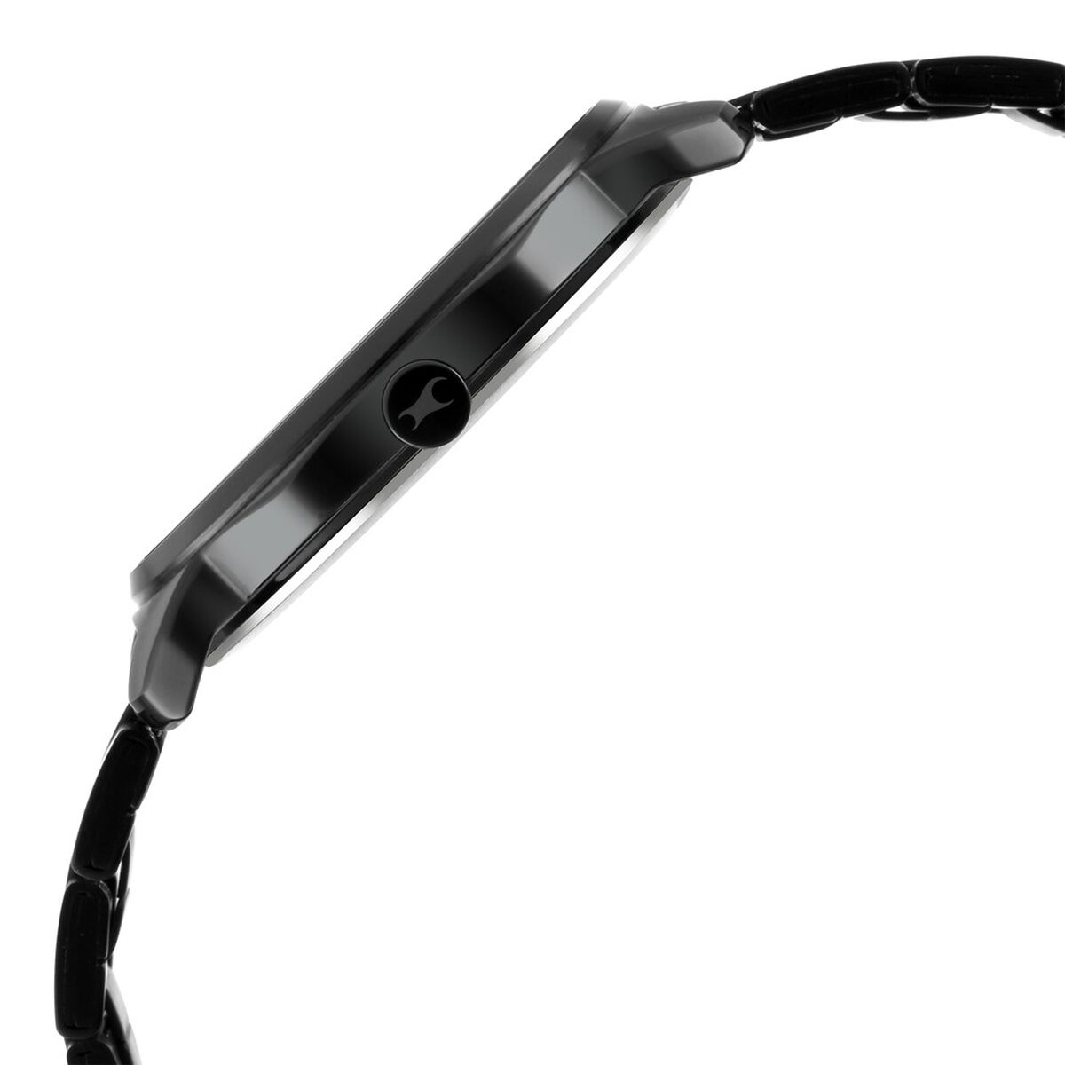 Fastrack Stunners Quartz Analog Black Dial Metal Strap Watch for Guys 5