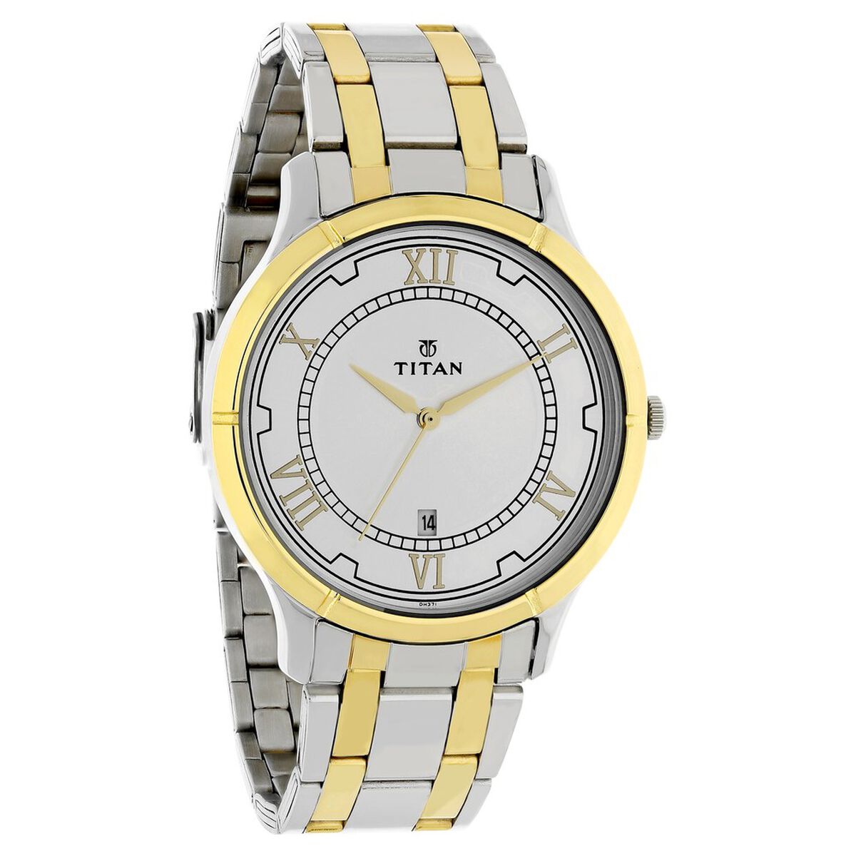 Titan Analog with Date Dial Stainless Steel Strap watch for Men 2