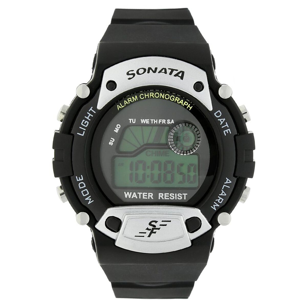 SF Digital Dial Plastic Strap Watch for Men 1