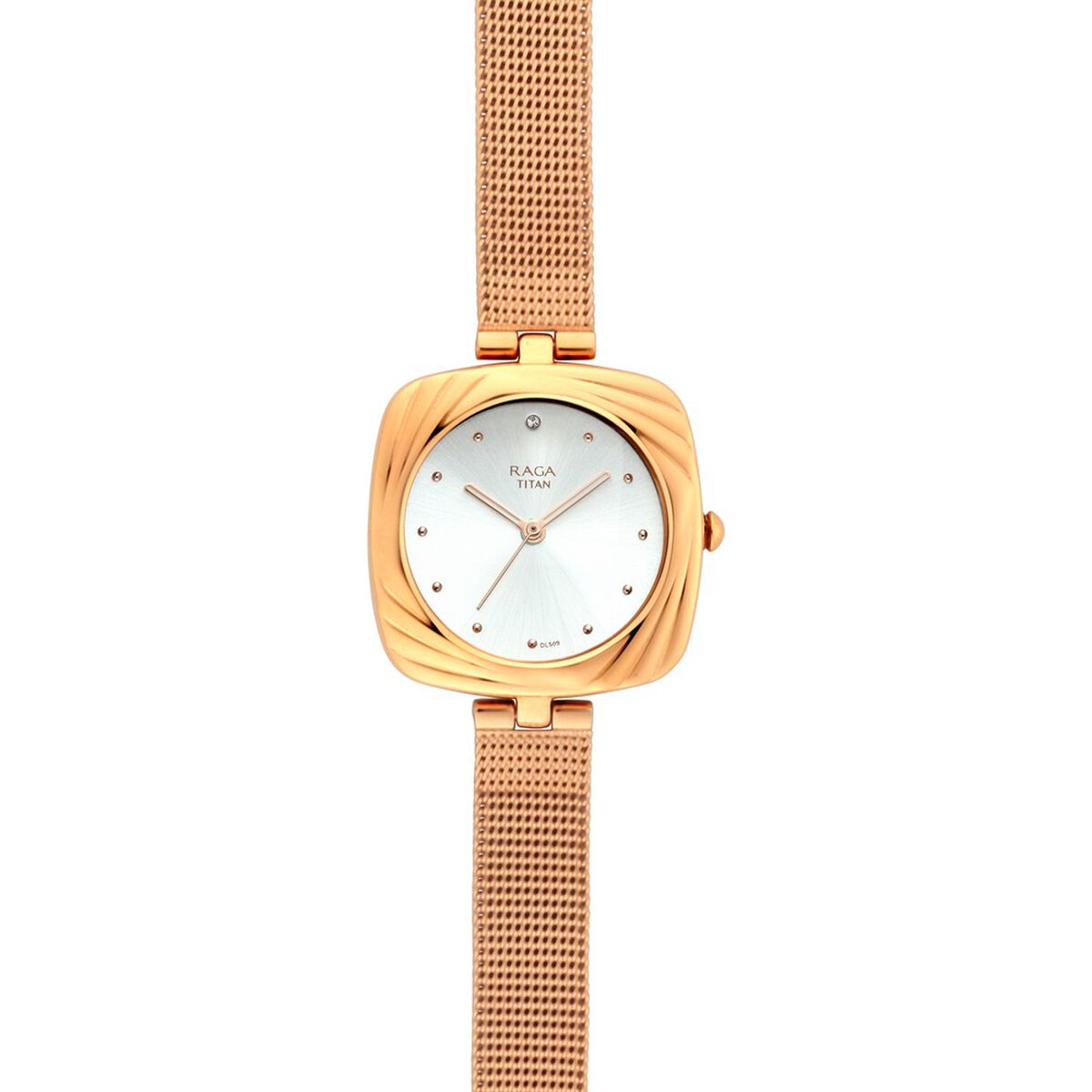 Titan Raga Moments Of Joy Silver Dial Women Watch With Metal Strap 3