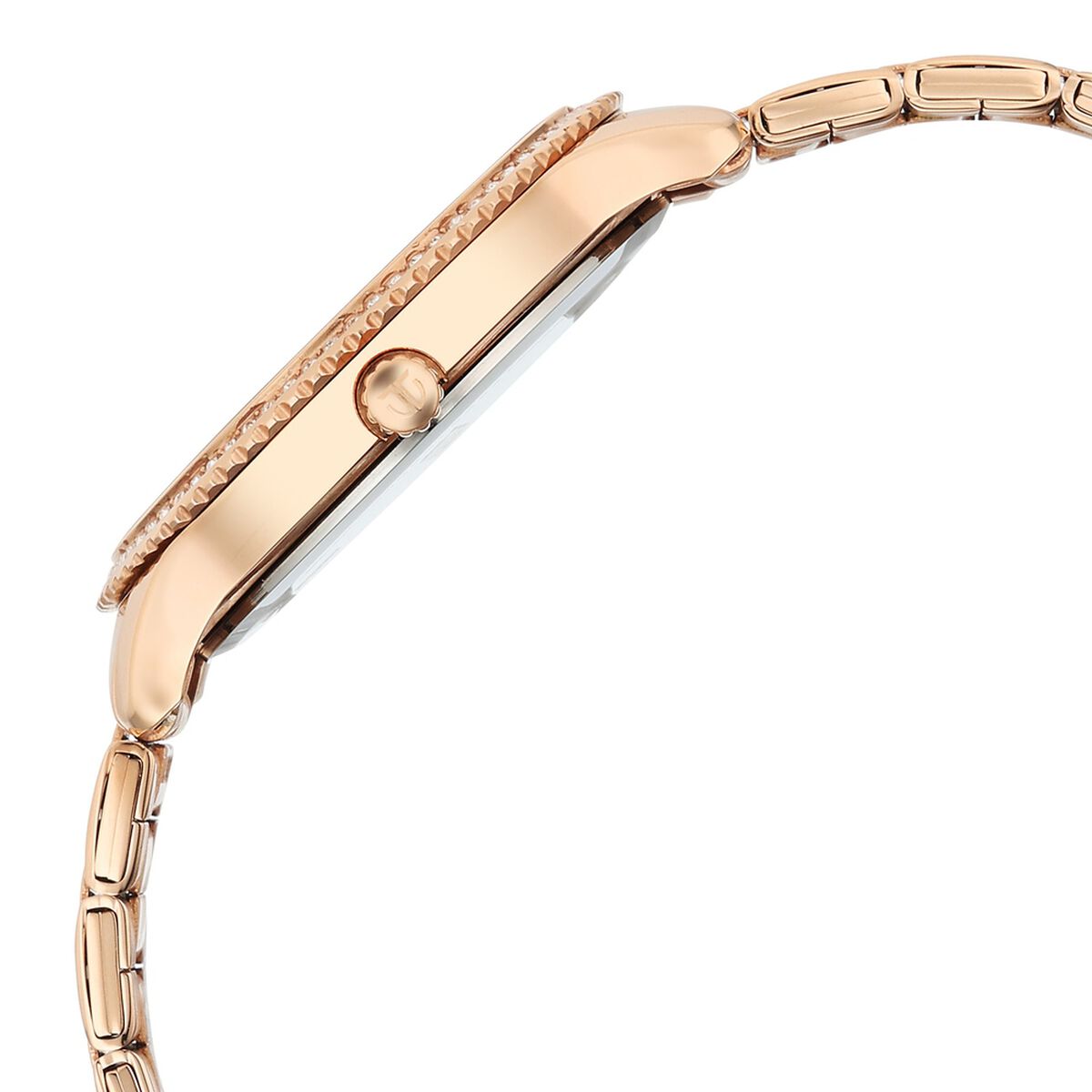 Titan Purple Sports Fashion Quartz Analog Green Dial Rose Gold Stainless Steel Strap Watch For Women 5