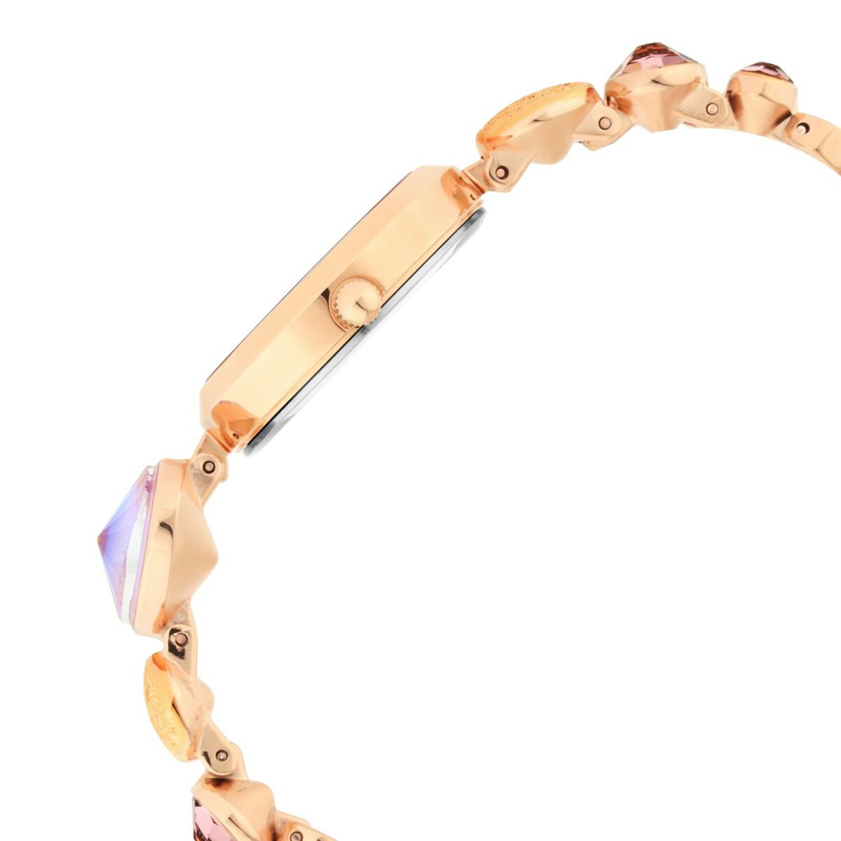 Raga Women's Charm: Elegant Mother of Pearl Dial with Ornate Strap Watch 5