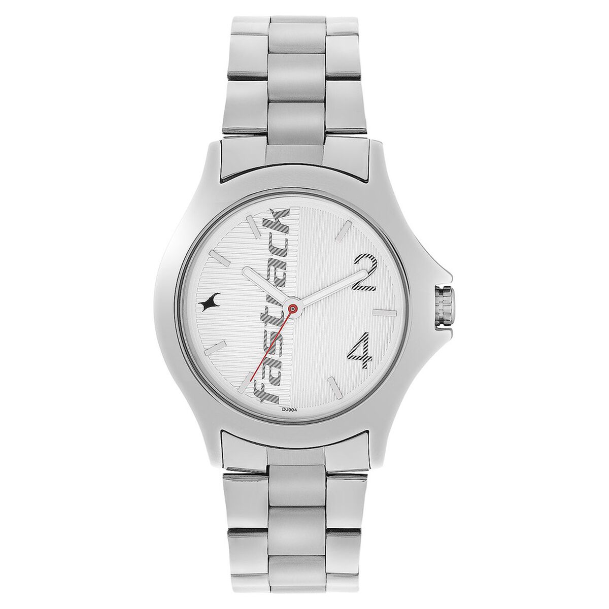 Fastrack Quartz Analog White Dial Stainless Steel Strap Watch for Guys 2