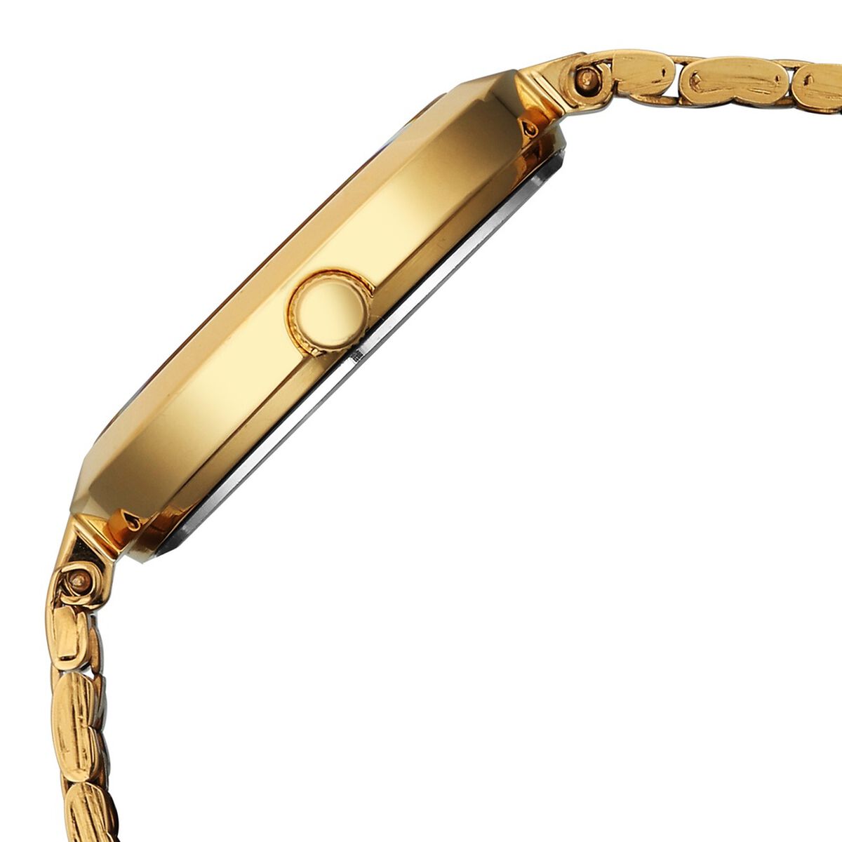 Titan Titan Karishma Quartz Analog Pink Dial Golden Stainless Steel Strap Watch For Women 5