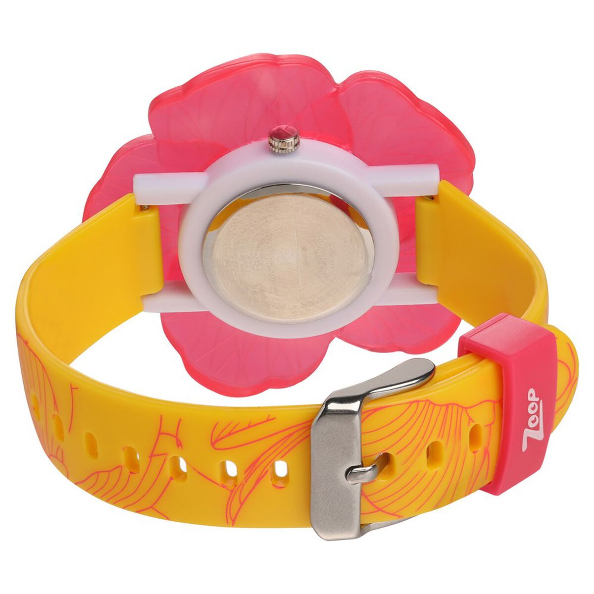 Zoop Disney Princess Analog Watch with White Dial & MulticolouredStrap for Girls Kids, from House of Titan 5