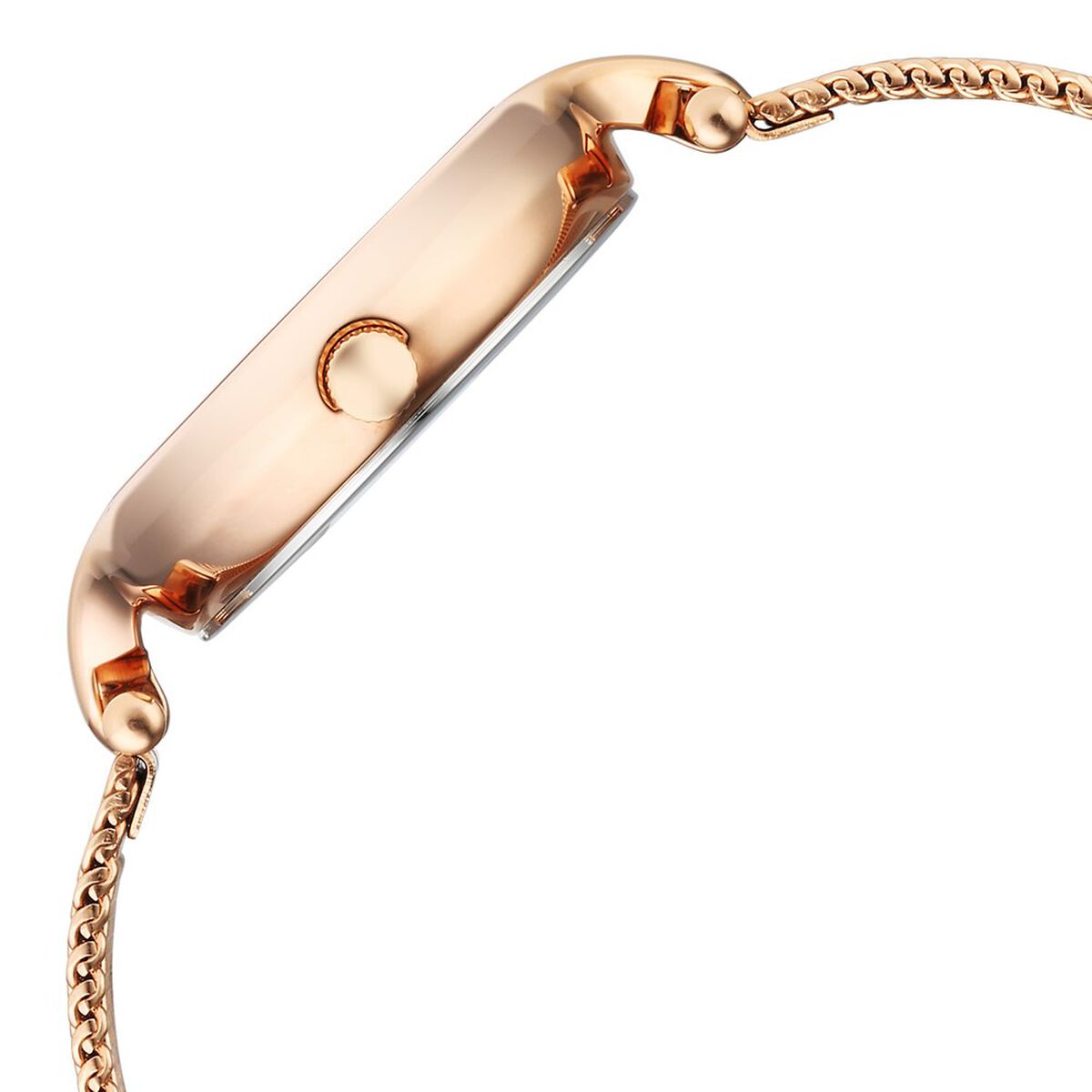 Titan Raga Showstopper Quartz Analog Rose Gold Dial Metal Strap Watch For Women 4