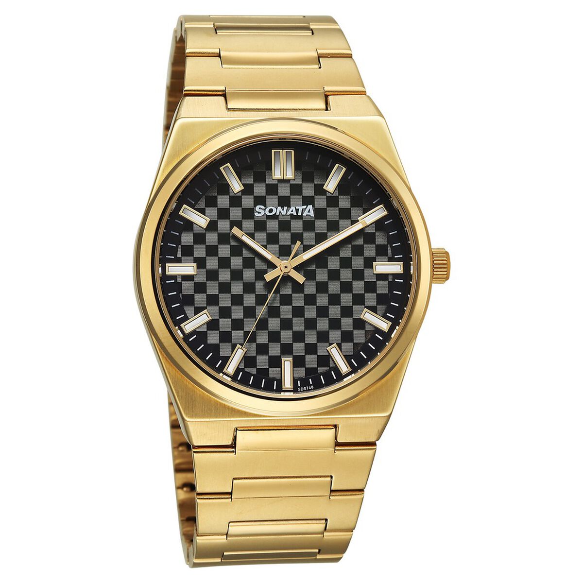 Sonata Festive Quartz Analog Multicoloured Dial Metal Strap Watch For Men 1