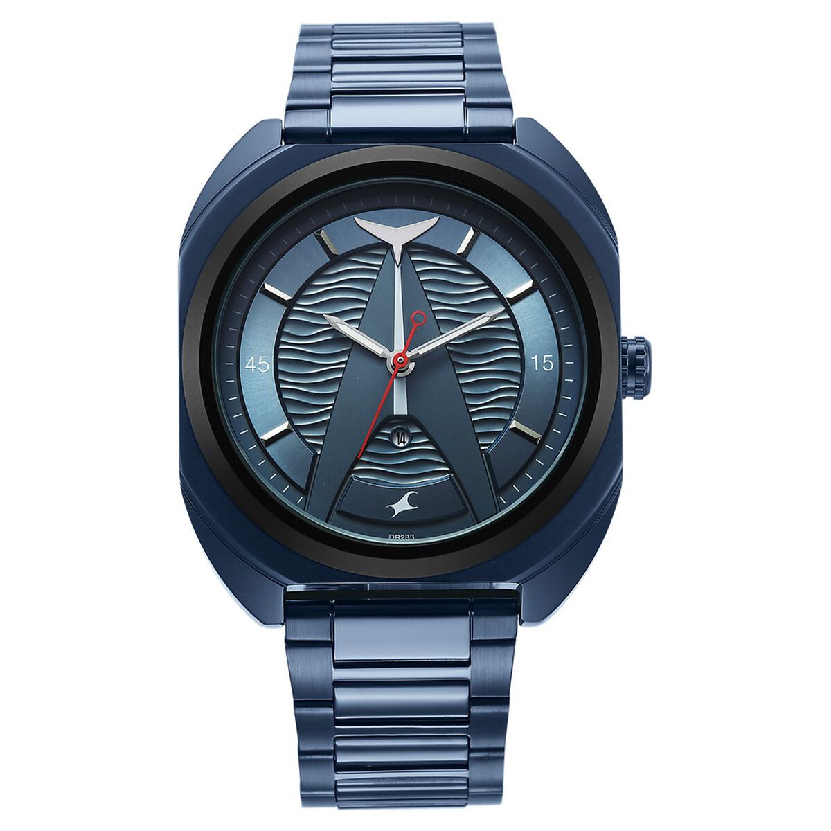 Fastrack Oceanyx Quartz Analog with Date Blue Dial Blue Strap Watch For Guys 1