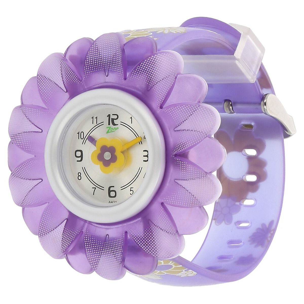 Zoop Analog Watch with Silver Dial & Multicoloured Strap for Girls Kids, from House of Titan 2