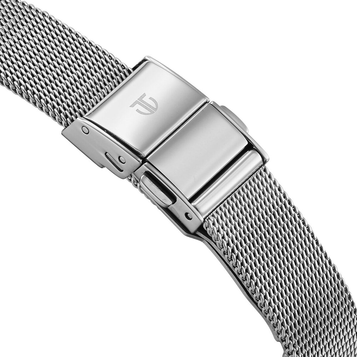Edge Velora Quartz Analog Grey Dial Grey Metal Strap Watch For Women 5
