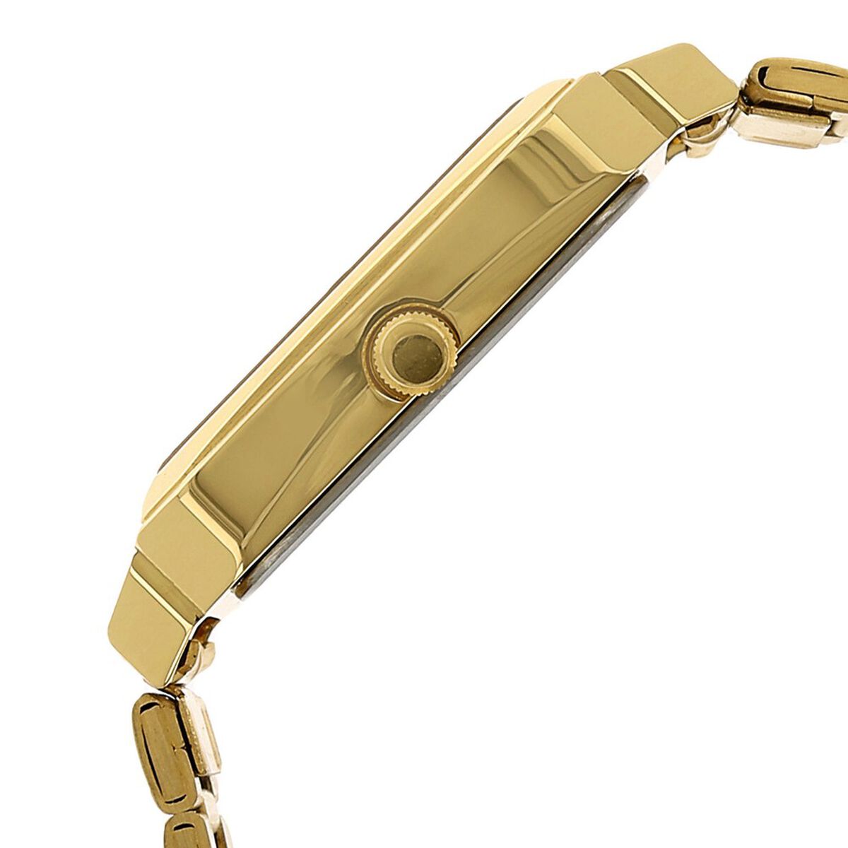 Titan Quartz Analog with Day and Date Champagne Dial Stainless Steel Strap Watch for Men 3