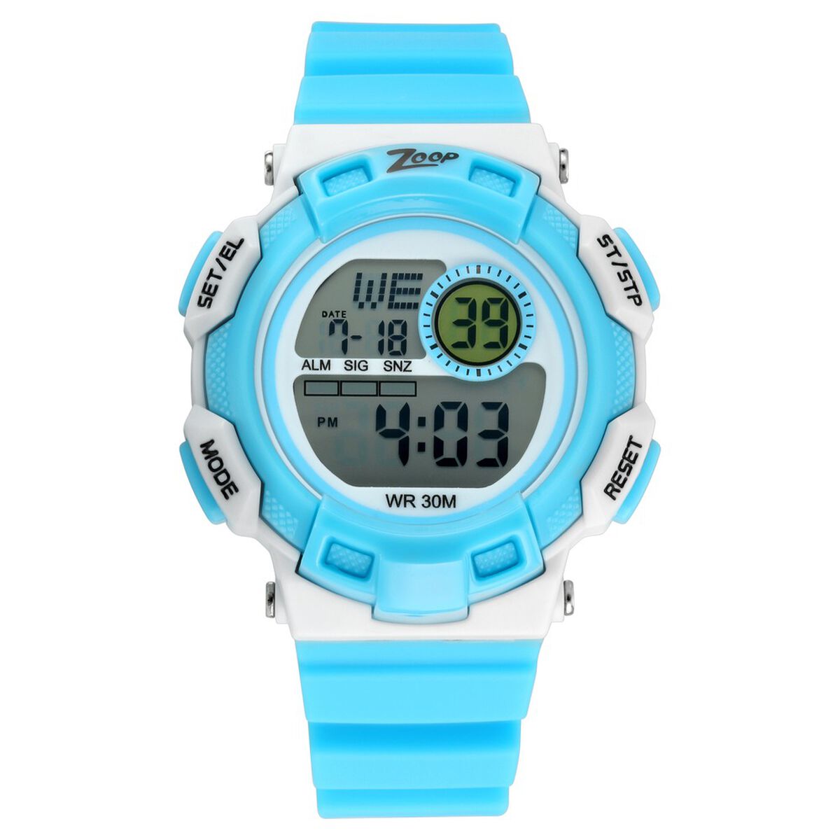 Zoop Digital Watch with Digital Dial & Blue Strap for Boys Kids, from House of Titan 1