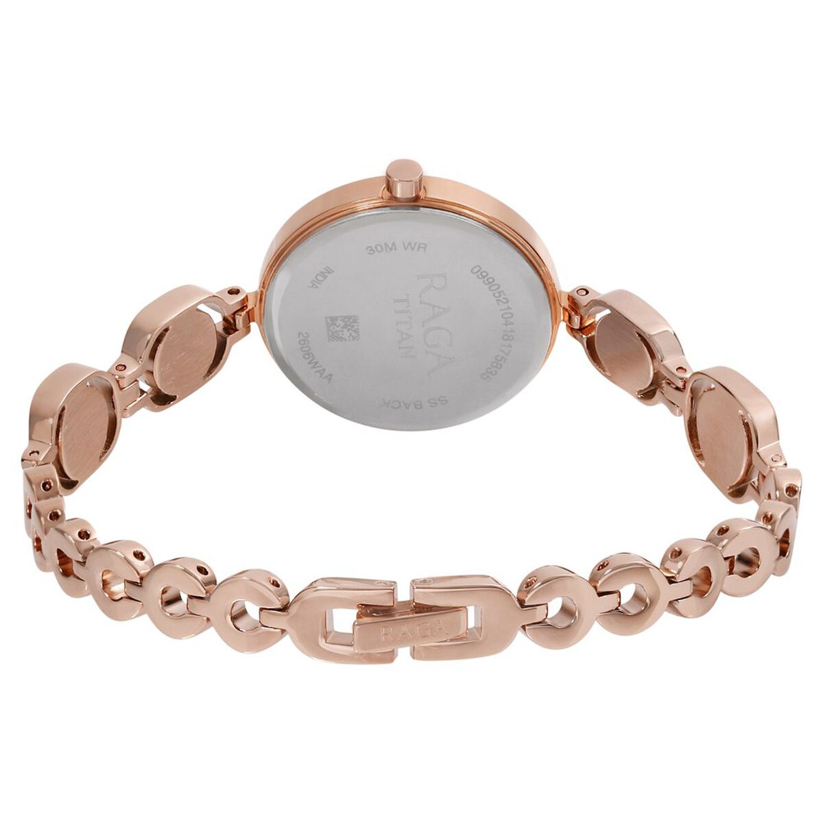 Titan Raga Viva Rose Gold Dial Analog with Date Metal Strap watch for Women 5