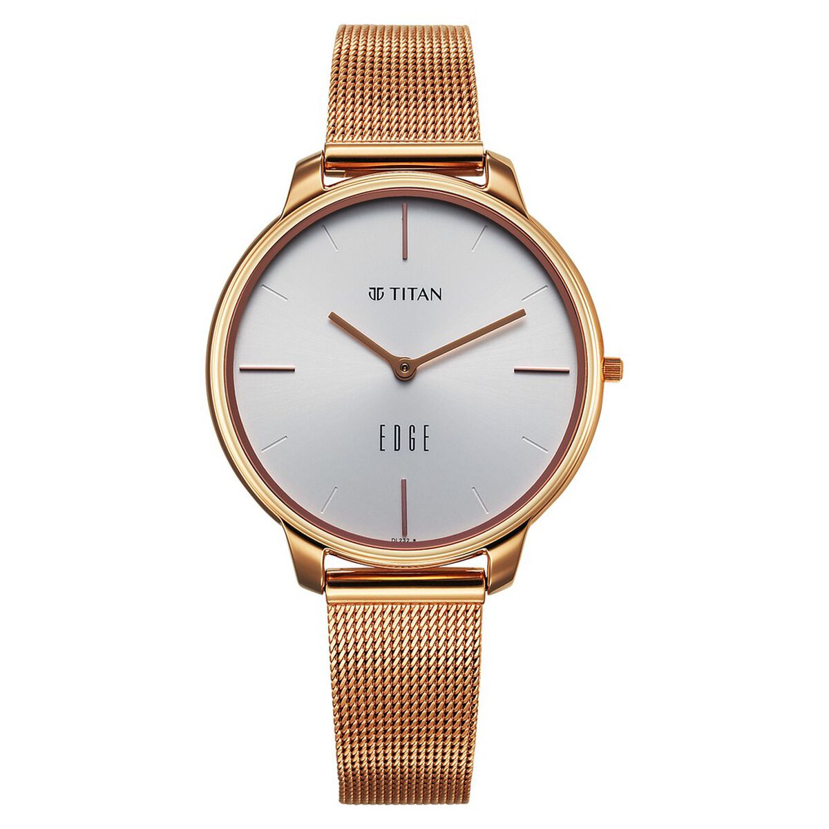 Titan Edge White Dial Analog Stainless Steel Strap watch for Women 1