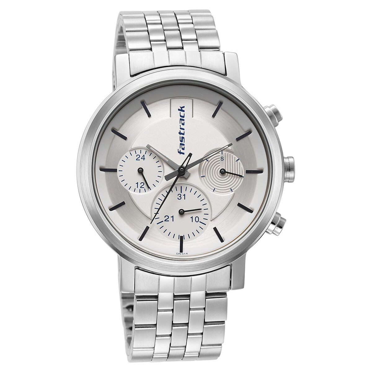 Fastrack Tick Tock White Dial Watch for Guys 1