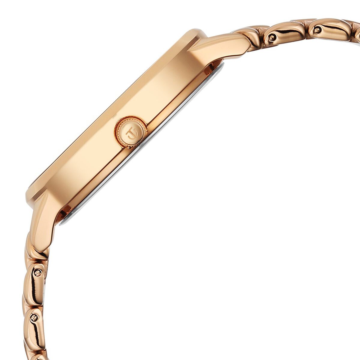 Titan Neo Quartz Analog Grey Dial Rose Gold Metal Strap Watch For Women 5