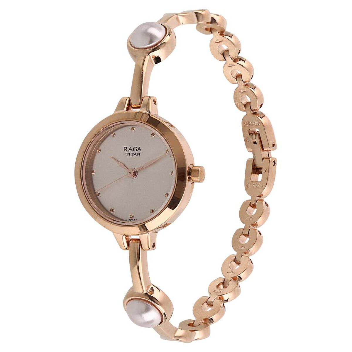 Titan Quartz Analog Grey Dial Metal Strap Watch for Women 2