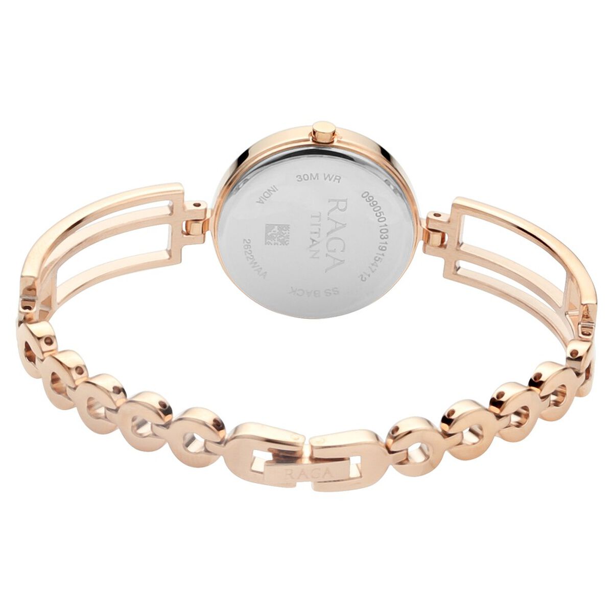 Titan Raga Viva Rose Gold Metal Analog Strap Watch for Women 5