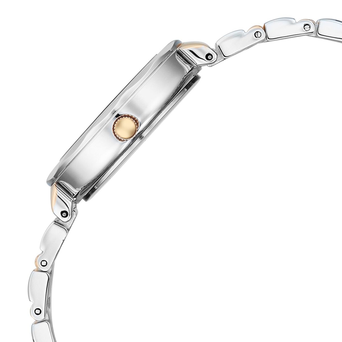 Titan Raga Spotlight Quartz Analog Mother of Pearl Dial Two Toned Metal Strap Watch For Women 5