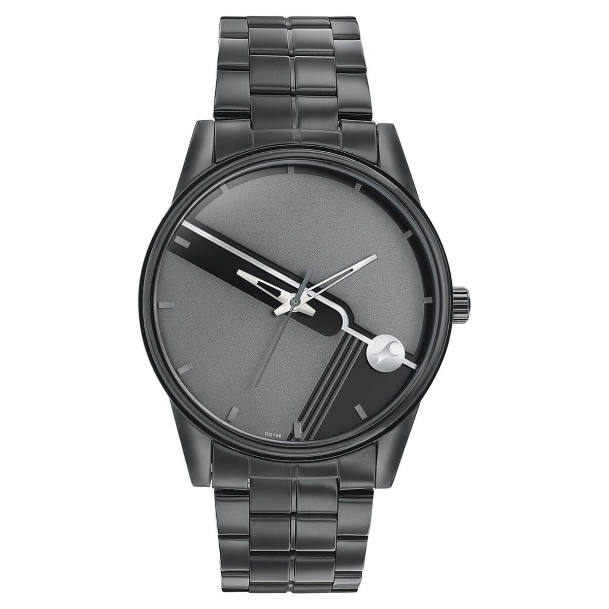 Fastrack Stunners Quartz Analog Grey Dial Stainless Steel Strap Watch for Guys 1