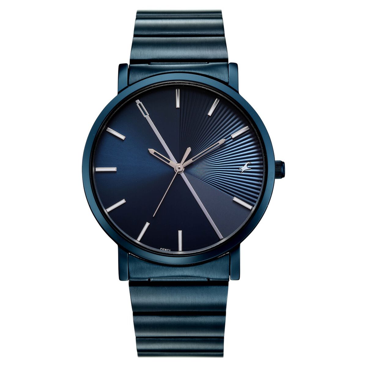 Fastrack 9 to Fine Analog with Blue Dial Metal Strap Watch for Guys 1