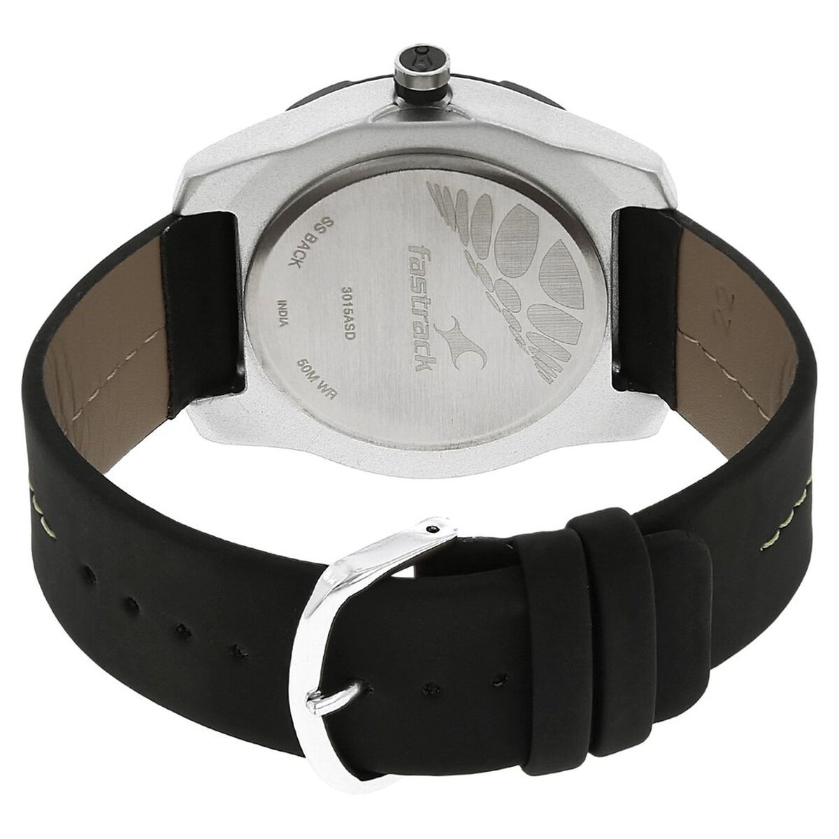 Fastrack Quartz Analog Grey Dial Plastic Strap Watch for Guys 4