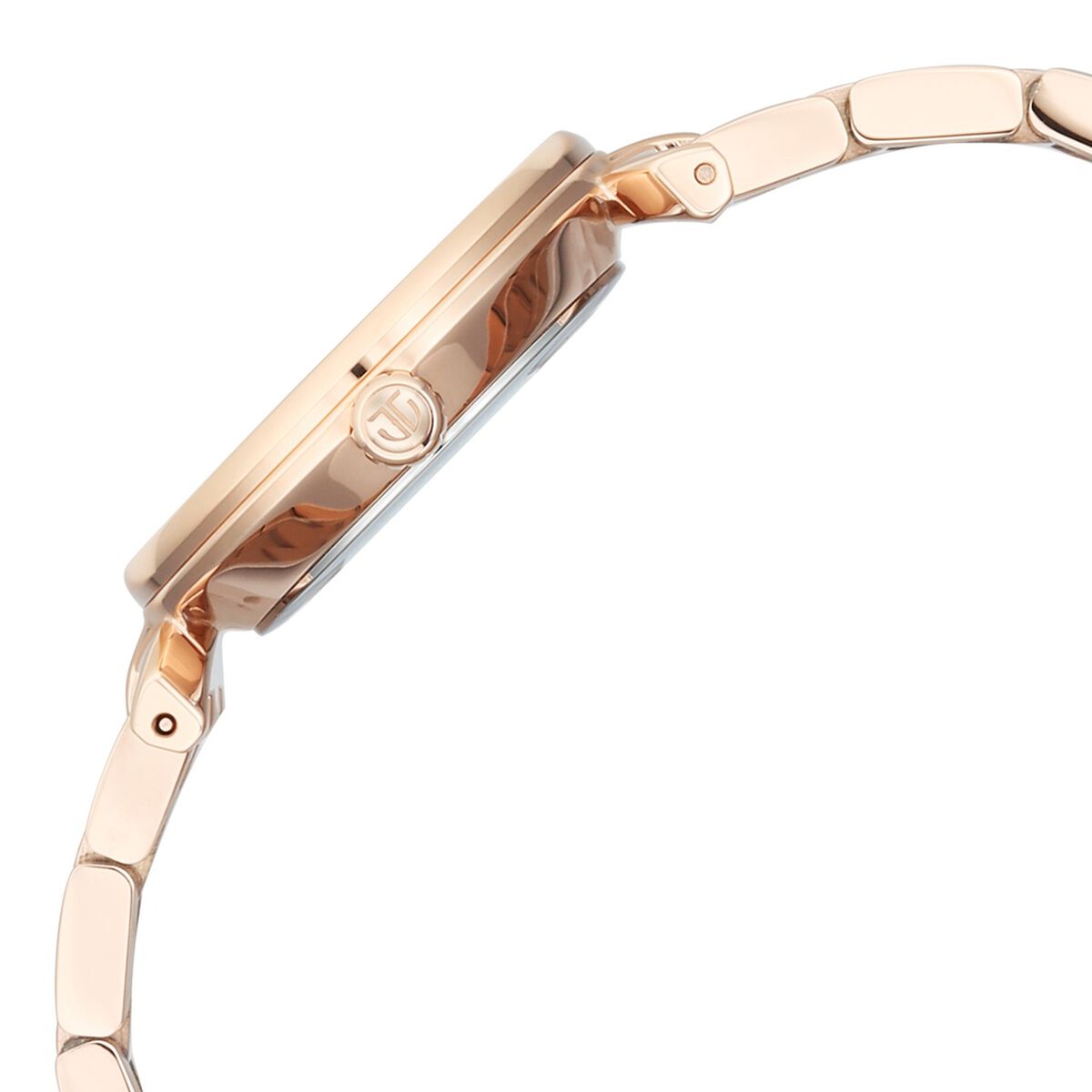 Titan Workday Edit Quartz Analog Pink Dial Rose Gold Stainless Steel Strap Watch For Women 5