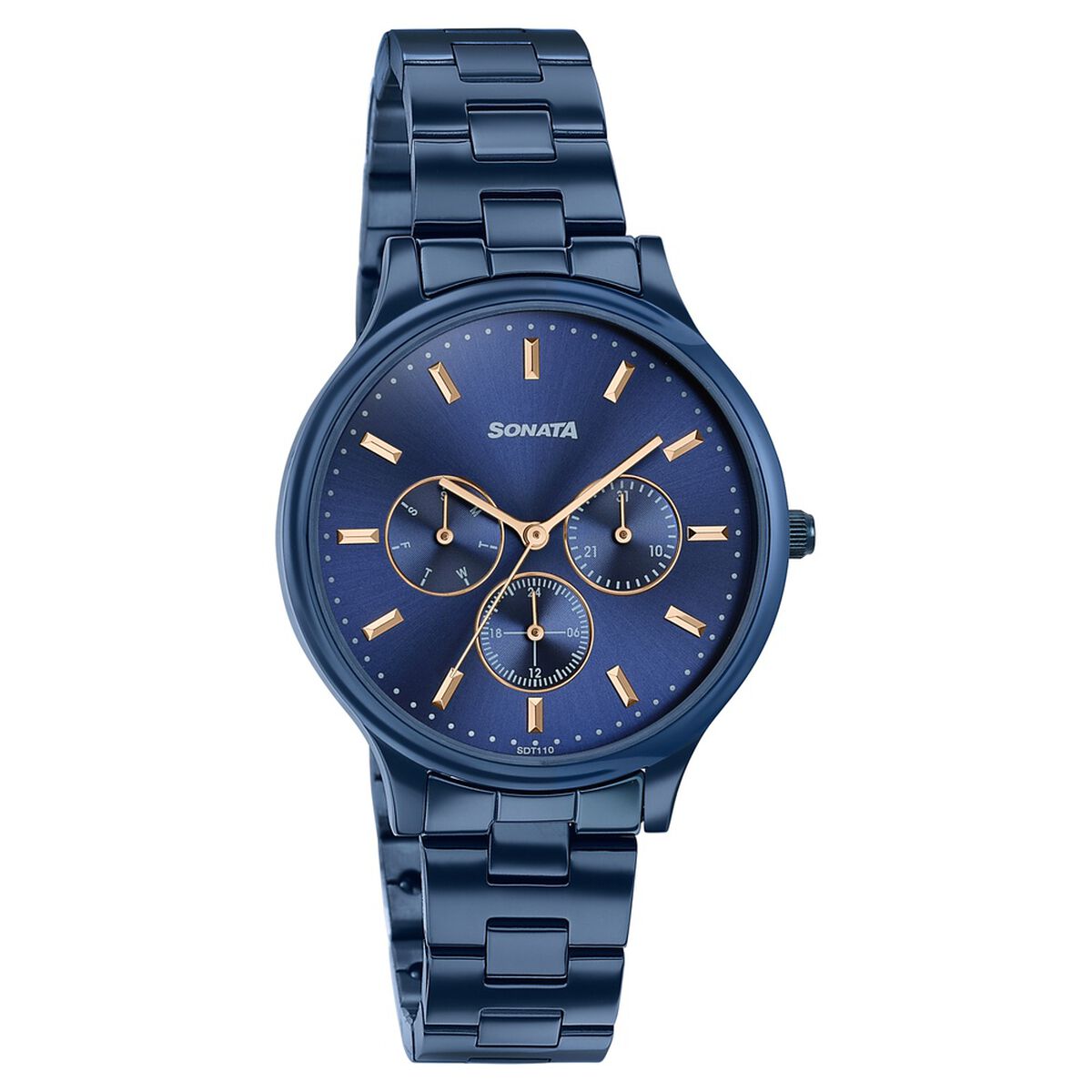 Sonata Women's Work Wear beautiful Blue Watch - Premium Multifunction design for everyday style 2